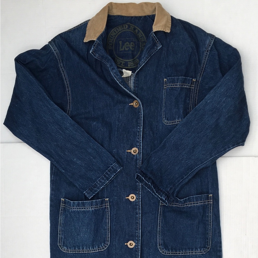 Vintage Lee Denim Jeans Dress Size Small